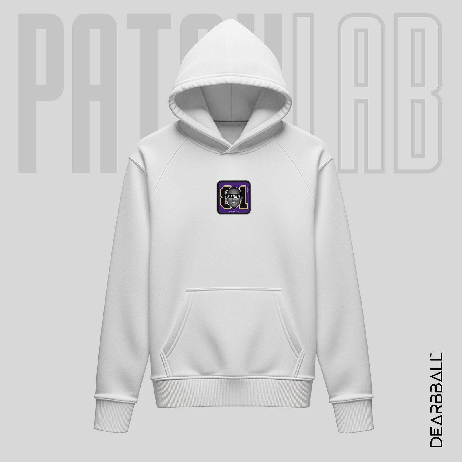 Hettegenser 3/4 Glidelås PatchLab