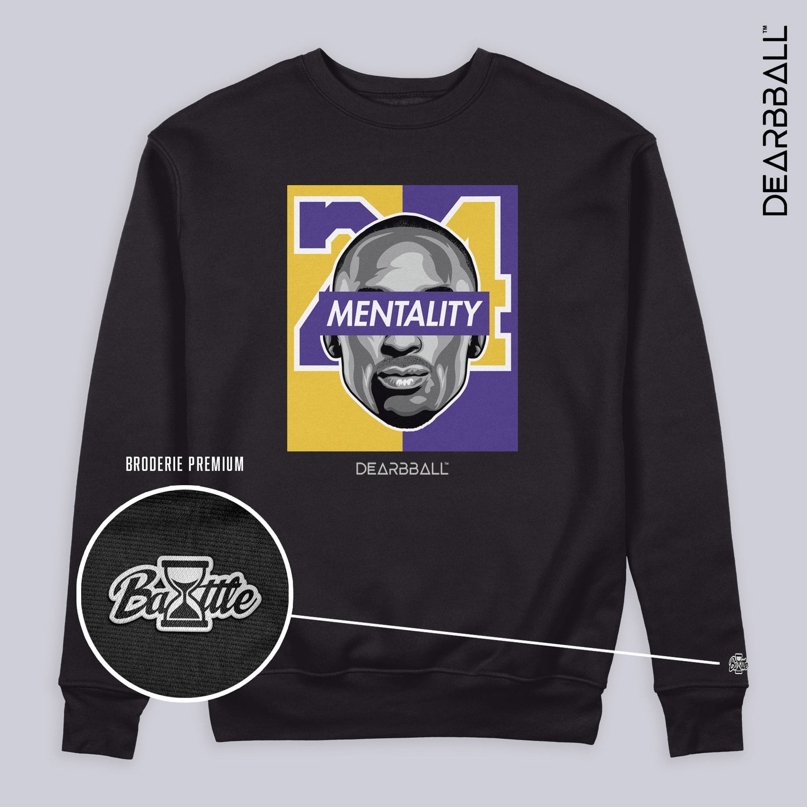 Felpa DearBBall - MENTALITY 24 BOG Premium Edition