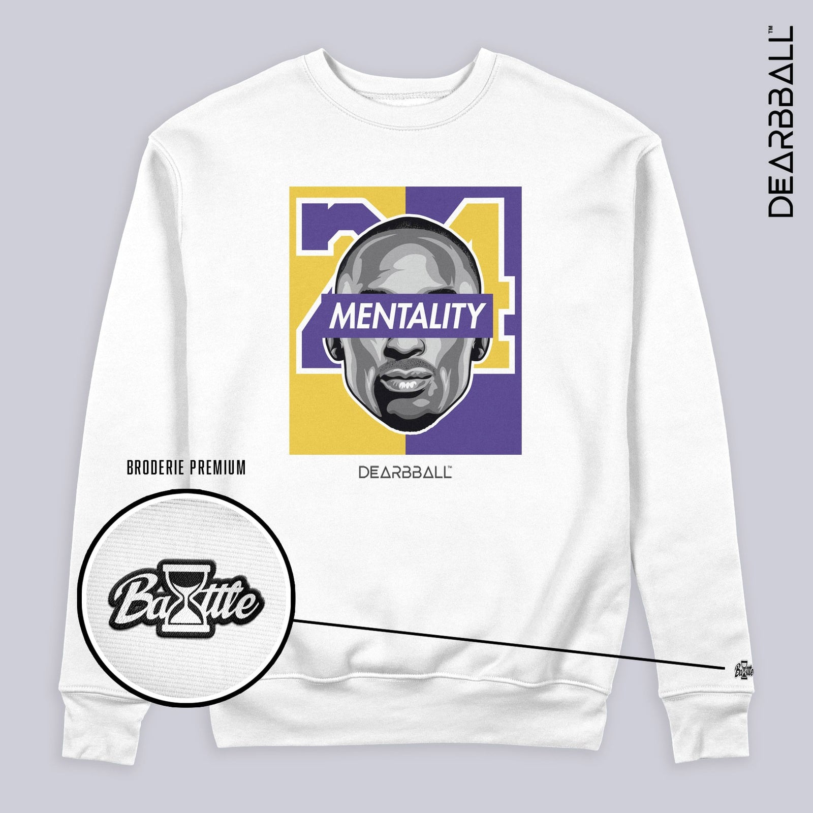 Felpa DearBBall - MENTALITY 24 BOG Premium Edition