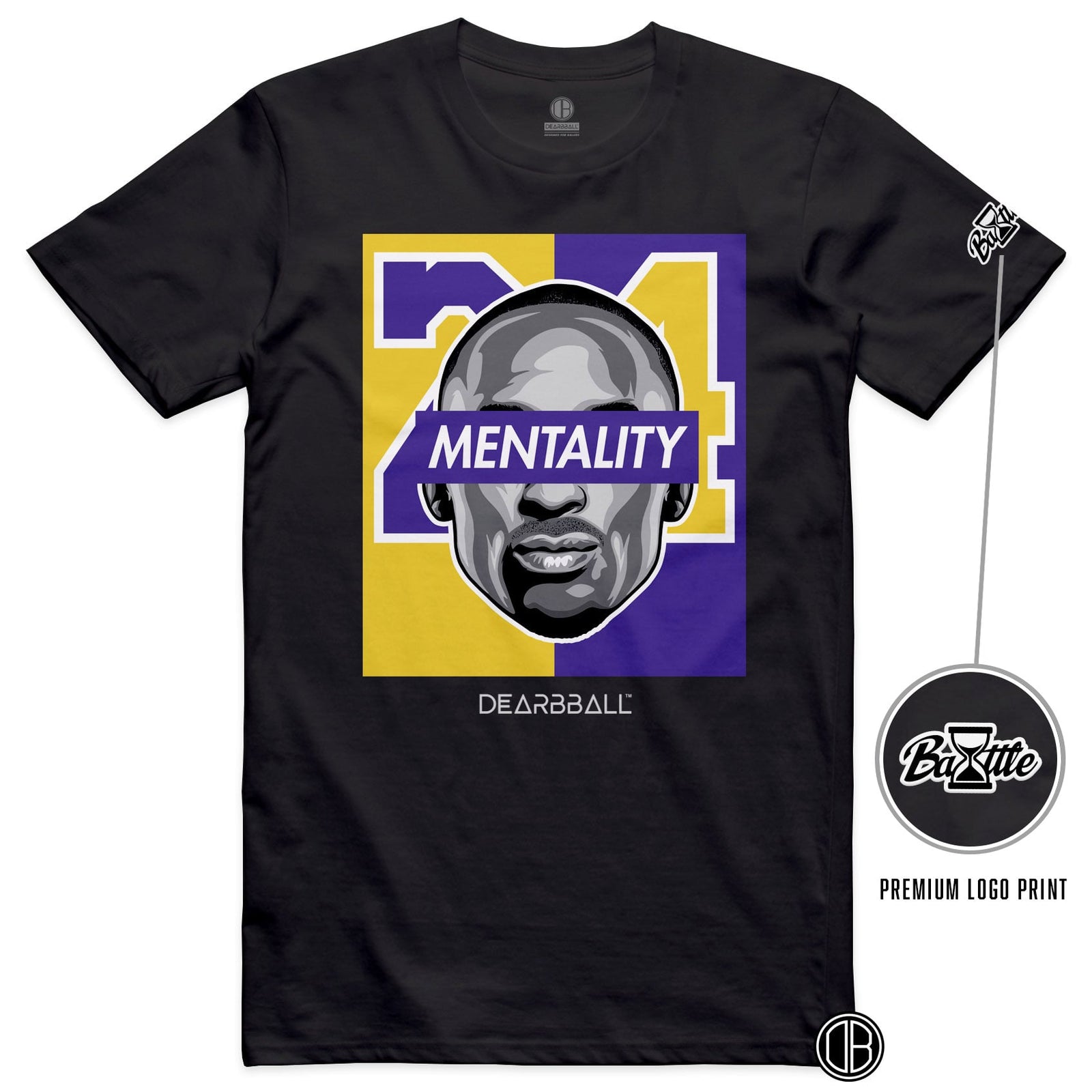 T-Shirt DearBBall - Edição Premium MENTALITY 24 BOG