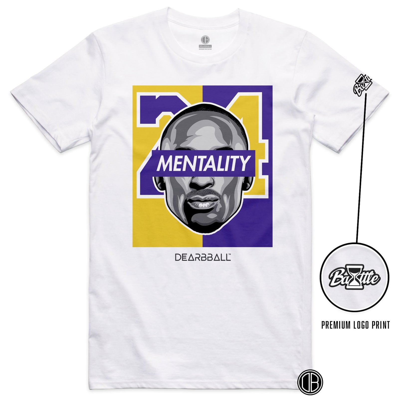 T-Shirt DearBBall - Edição Premium MENTALITY 24 BOG