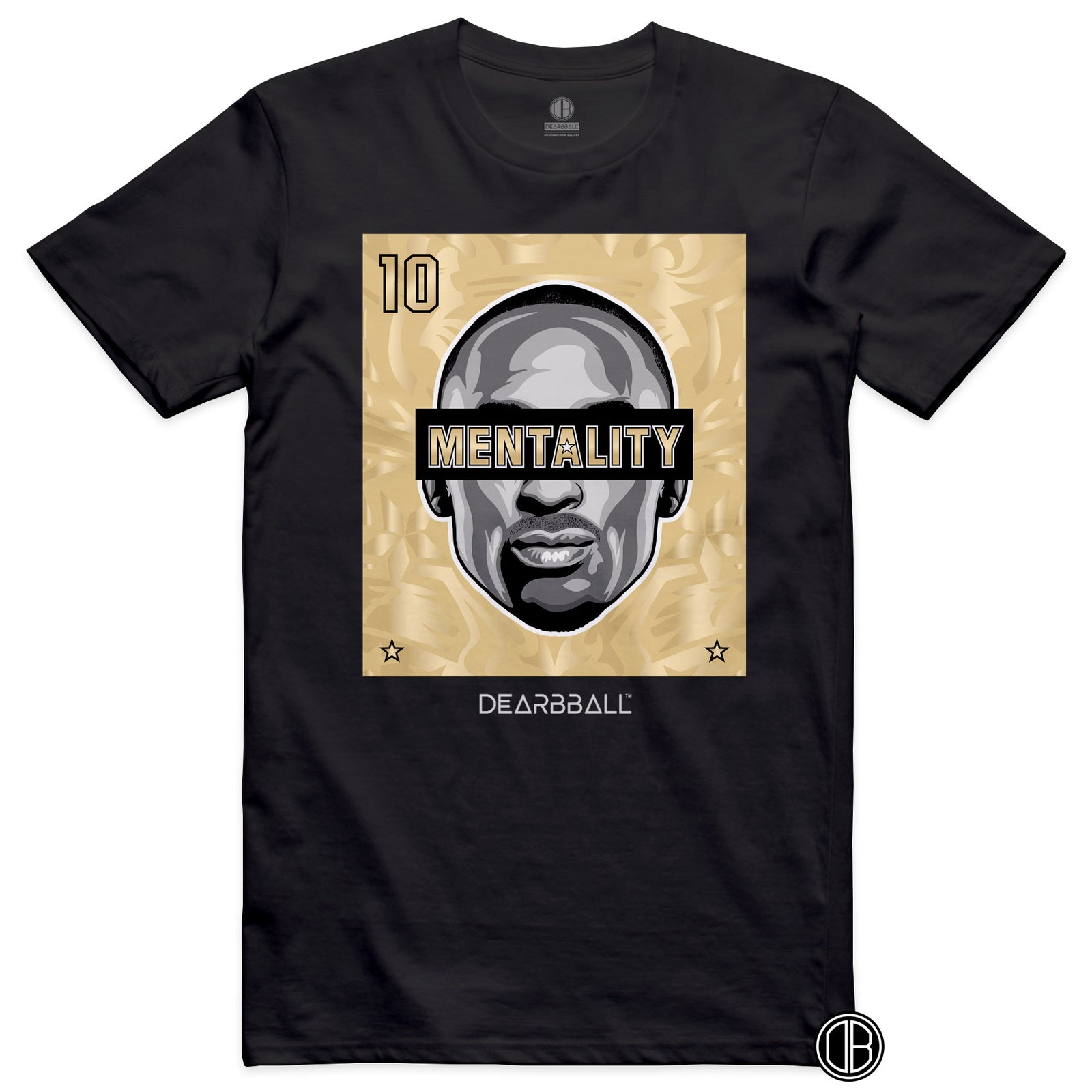 DearBBall T-skjorte - MENTALITY Gold Edition