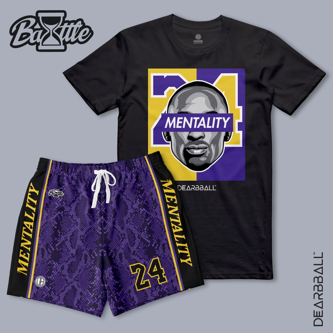 T-Shirt DearBBall - Edição Premium MENTALITY 24 BOG