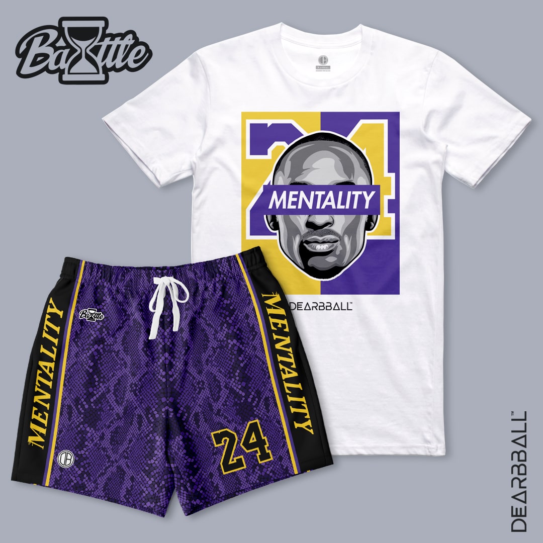 T-Shirt DearBBall - Edição Premium MENTALITY 24 BOG