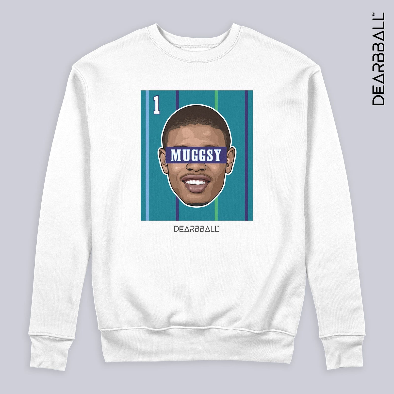 Sweat DearBBall - Edição MUGGSY Verde-azulado