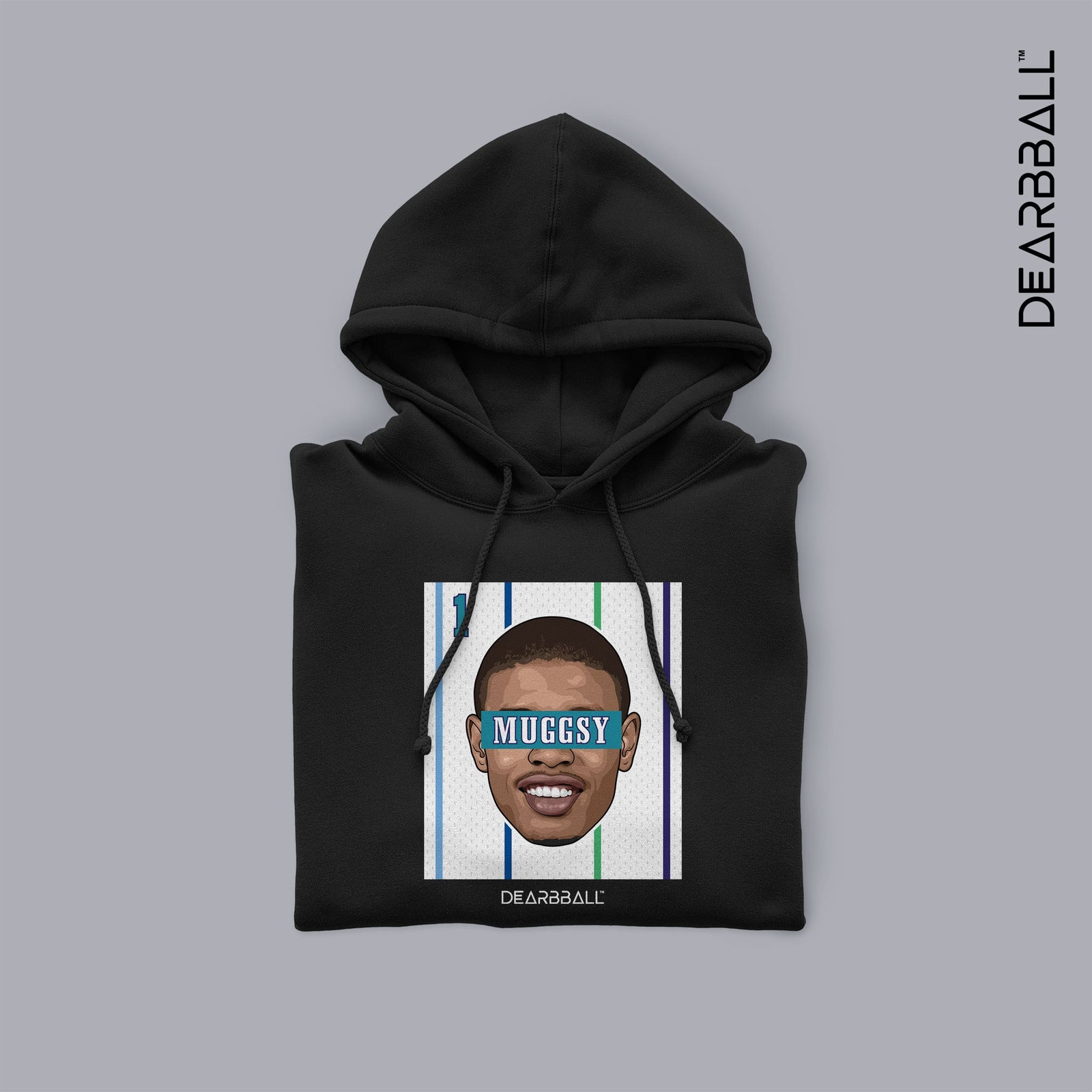 Sweat à Capuche DearBBall - Edição MUGGSY Branco
