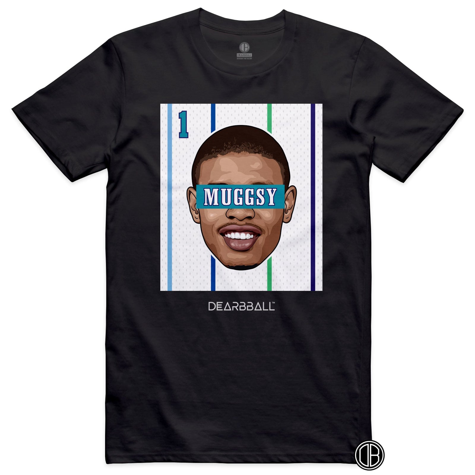 T-Shirt DearBBall - Edição MUGGSY Branco