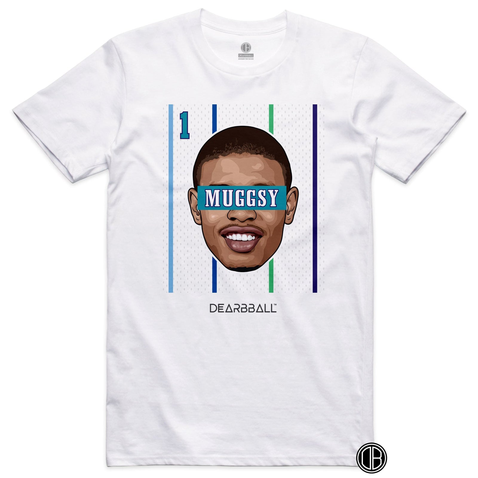 T-Shirt DearBBall - Edição MUGGSY Branco