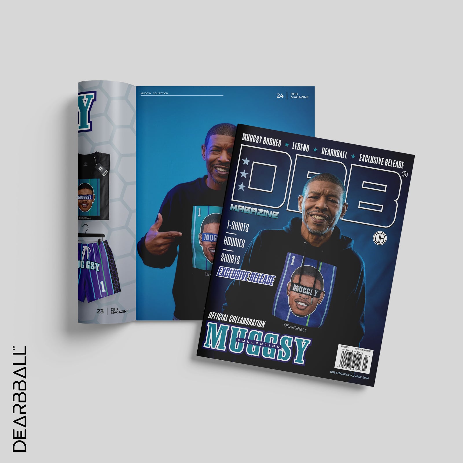 Sweat à Capuche DearBBall - Edição MUGGSY Roxo