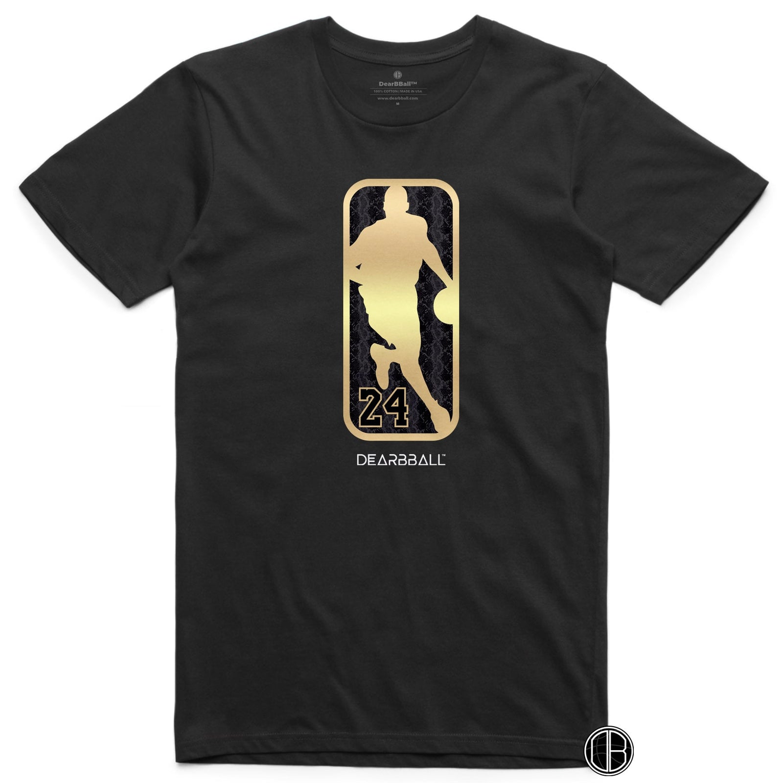 T-shirt DearBBall - Edição Mentality Logo Ouro