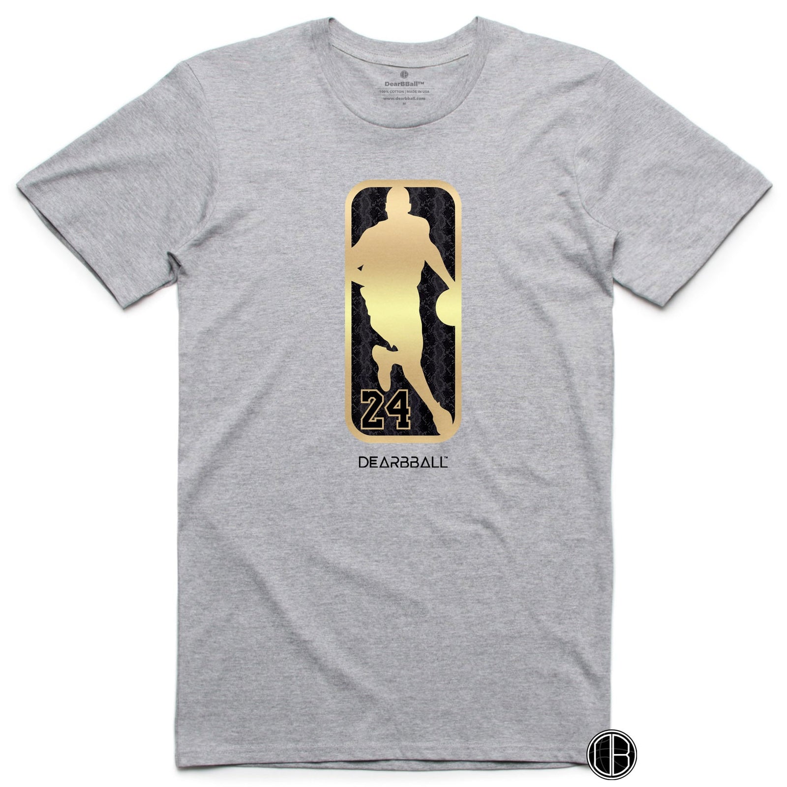 T-shirt DearBBall - Edição Mentality Logo Ouro