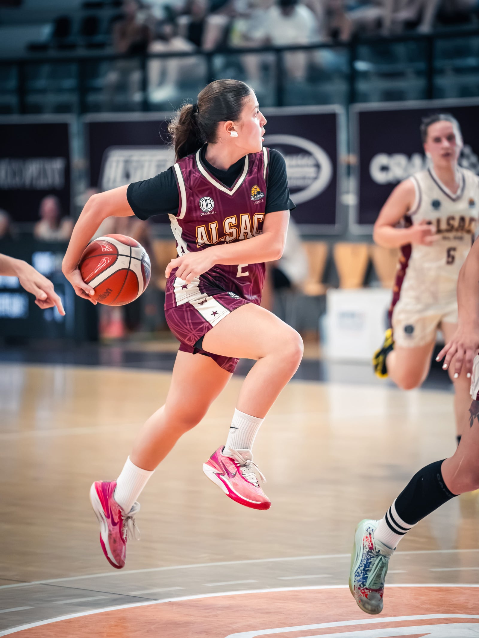 DearBBall Maillot - ASG Alsace Burgundy Edition