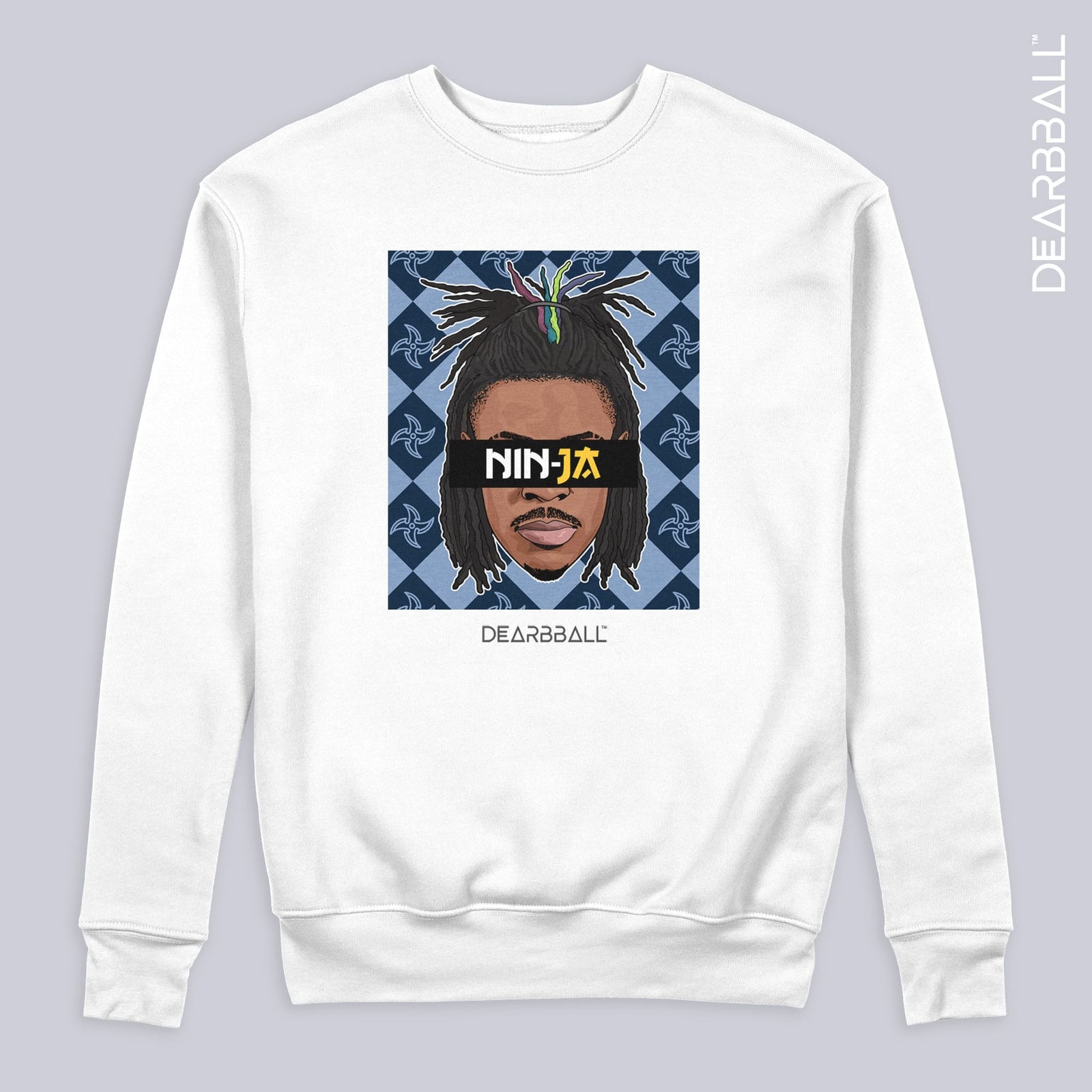 DearBBall Sweatshirt - Novo NINJA Shuriken Edição