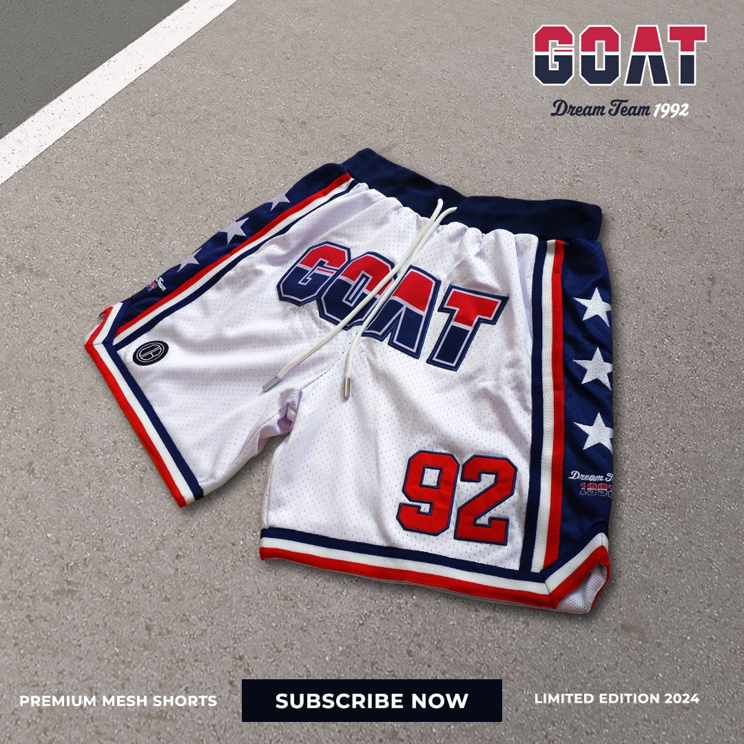 Calção MESH DEARBBALL GOAT - Edição Limitada DREAM TEAM 92'