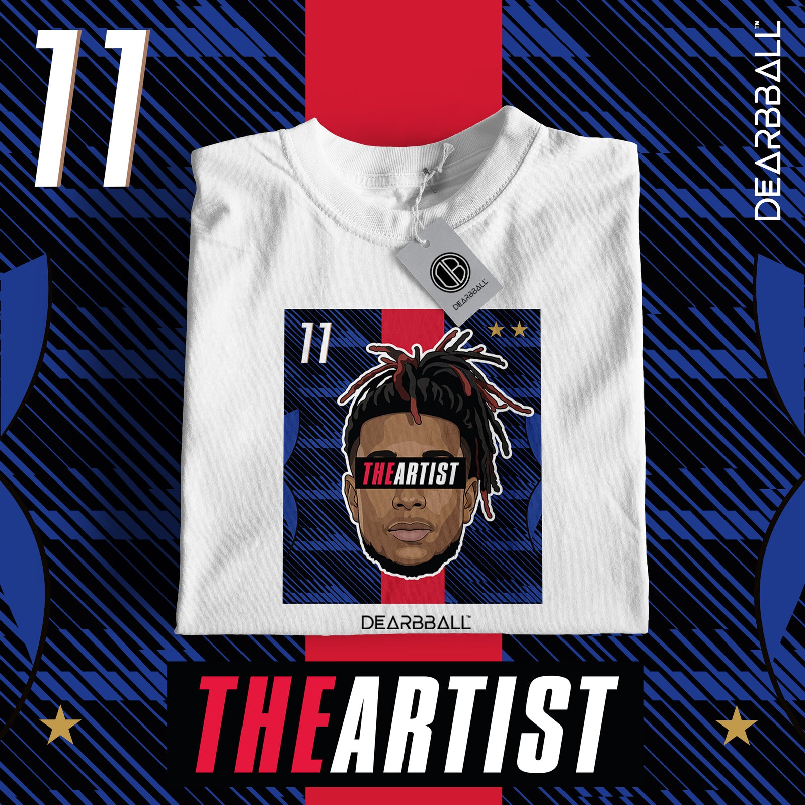 DearBBall T-Shirt - TheARTIST Midnight CDM Edition