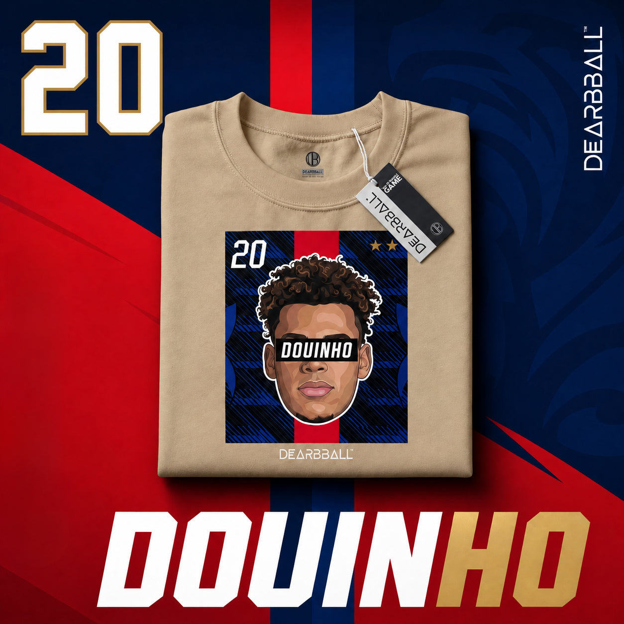 T-Shirt DearBBall - DOUINHO Tricolor CDM Edition