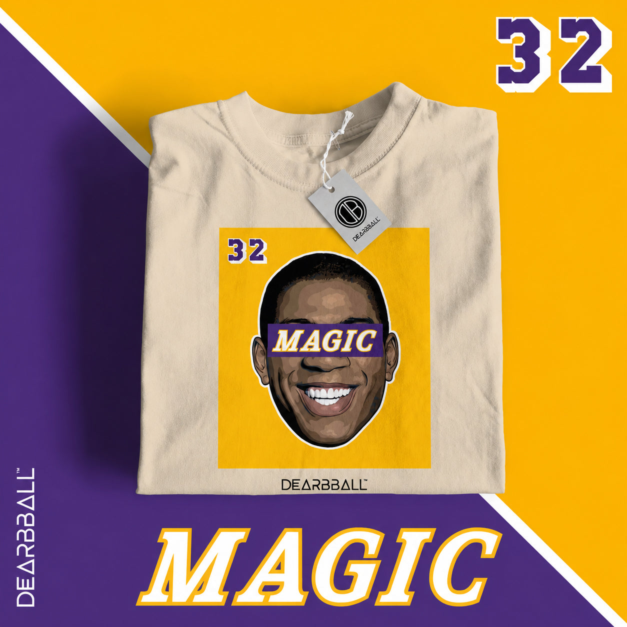 DearBBall T-skjorte - MAGIC Yellow Edition