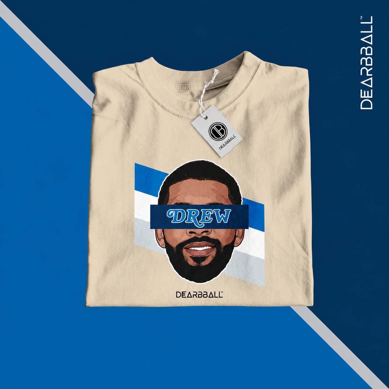 DearBBall T-skjorte - DREW Mais Stripes Edition