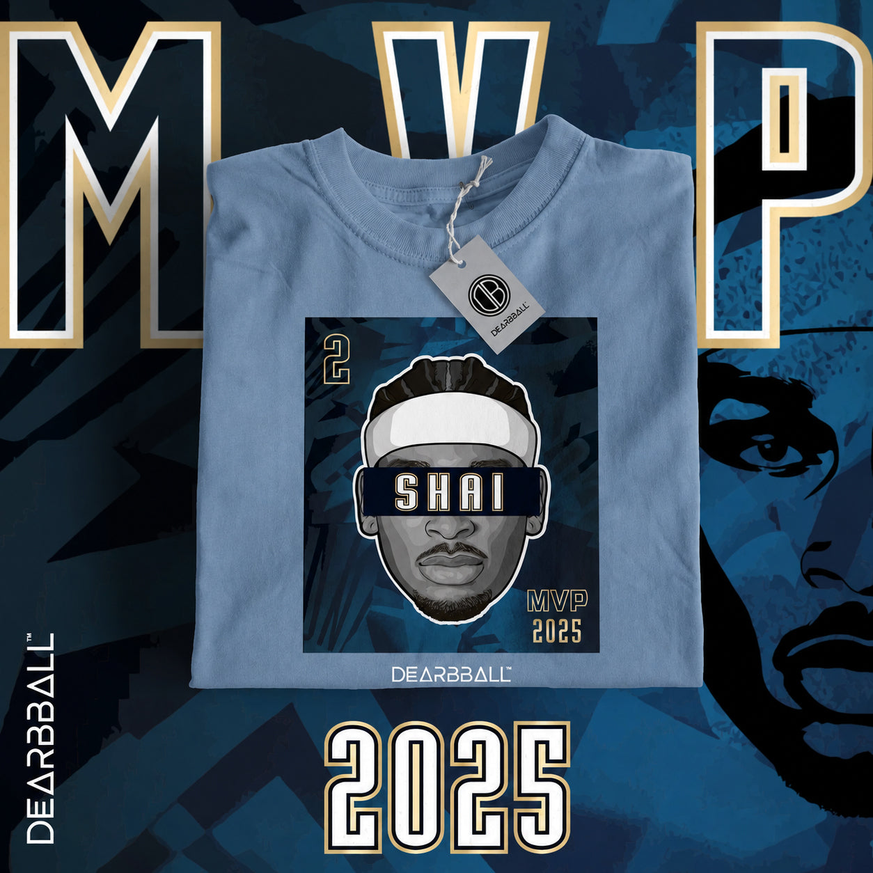 DearBBall T-Shirt - Shai MVP Trophy Edition