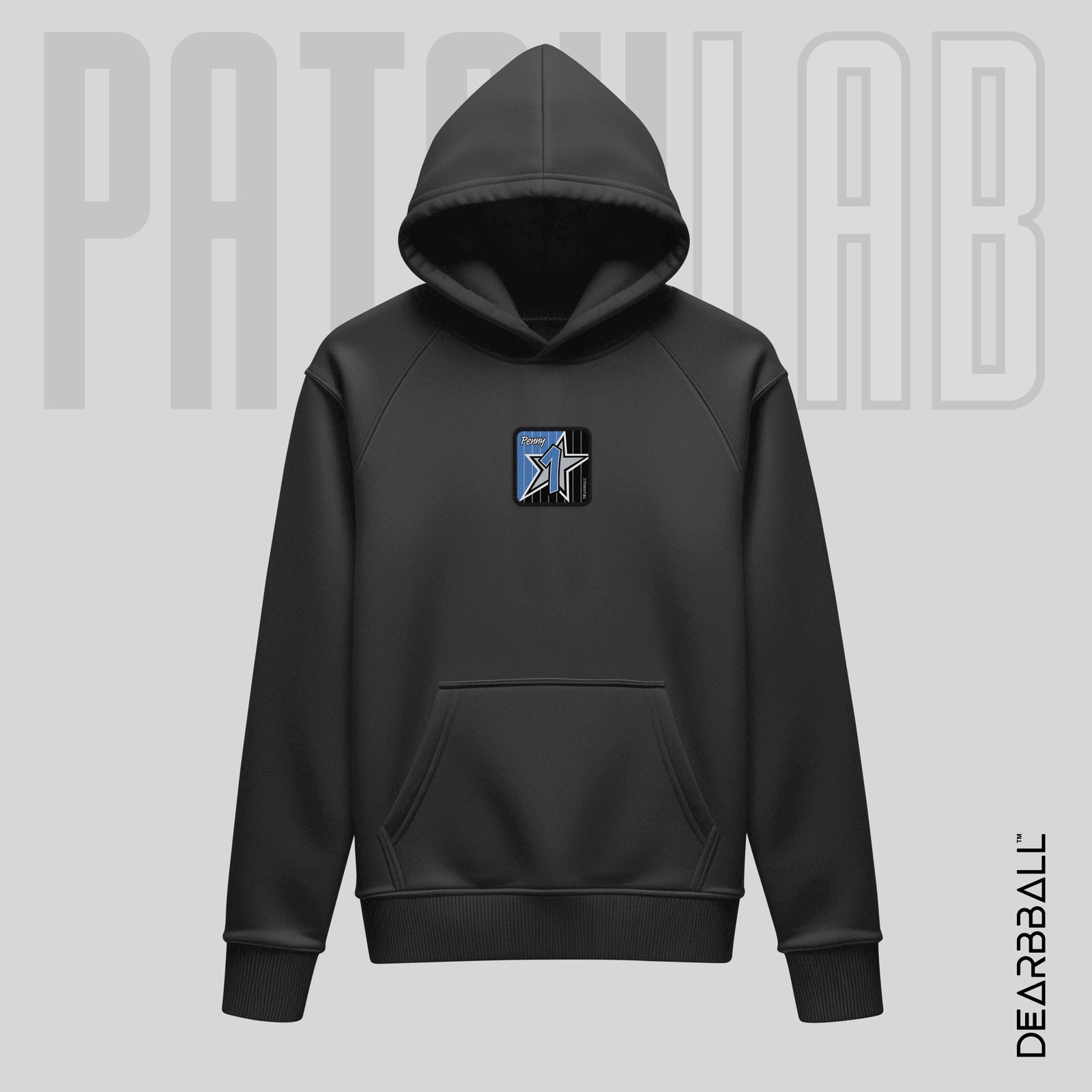 Hettegenser 3/4 Glidelås PatchLab