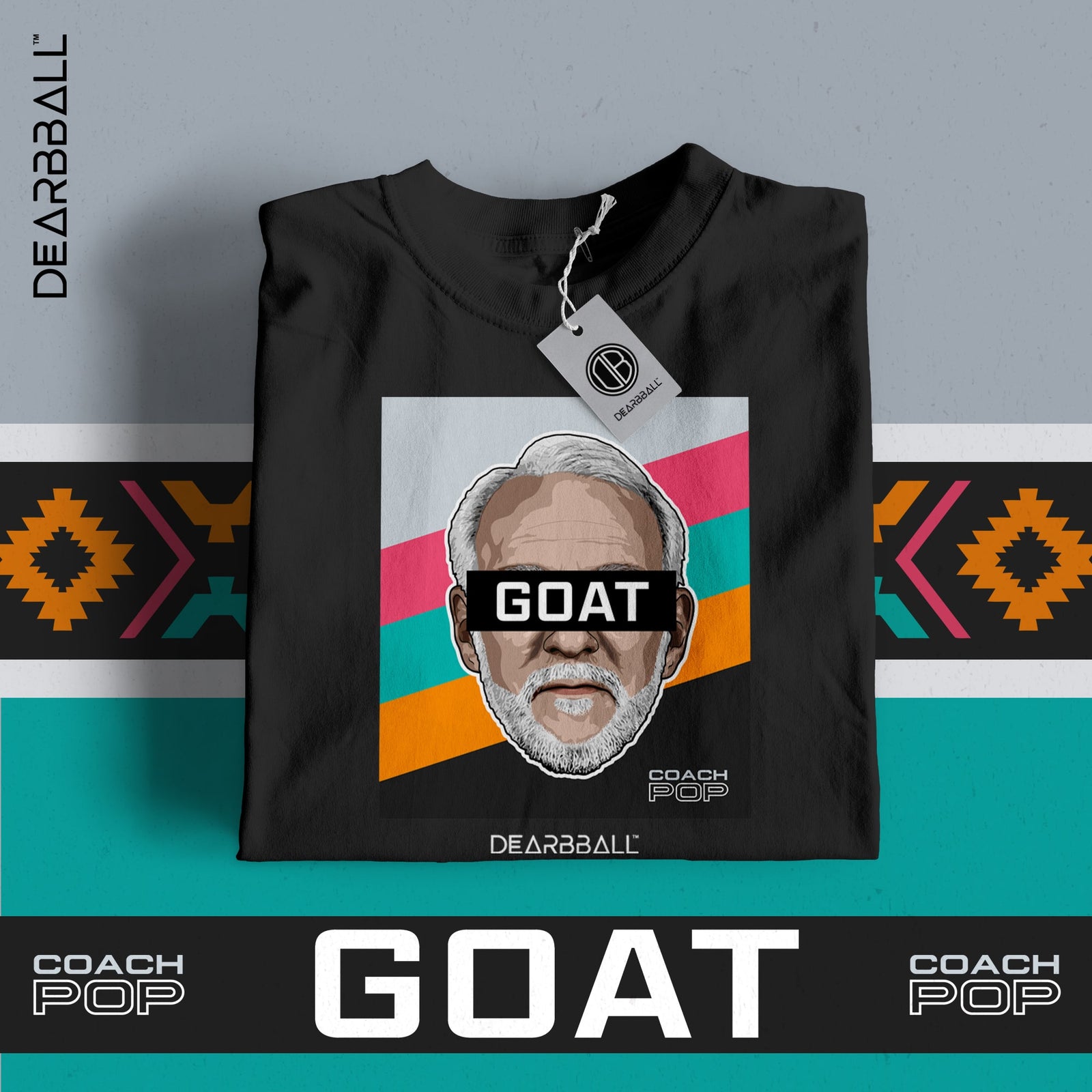DearBBall T-skjorte - POP GOAT Edition