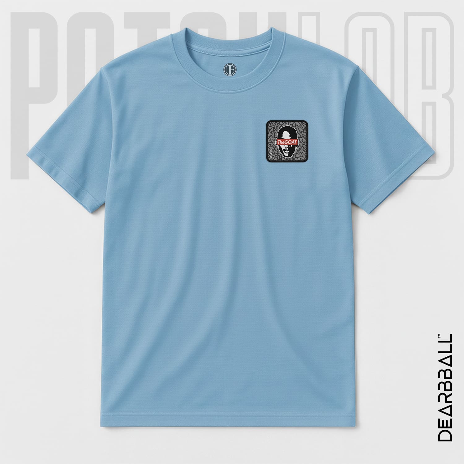 Patch GOAT Cinzento