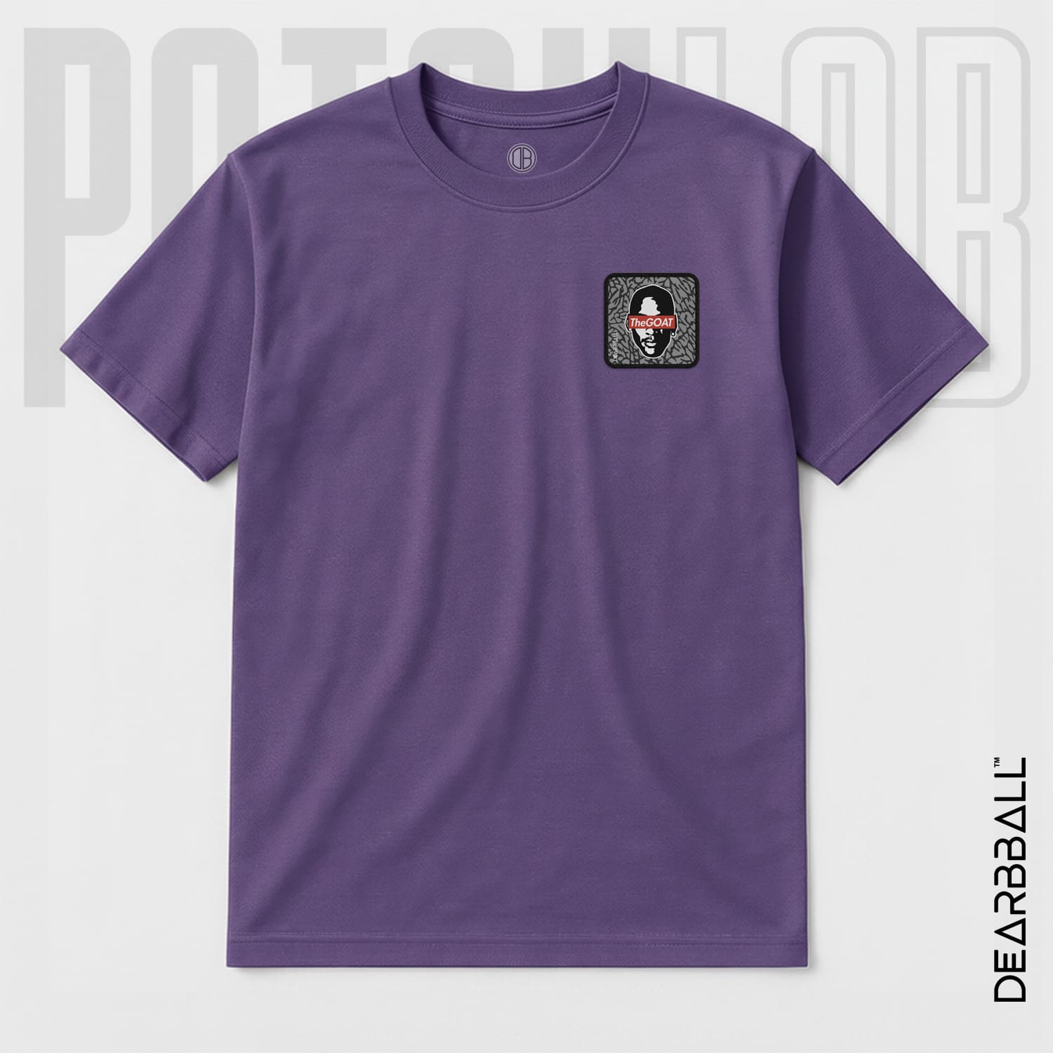 Patch GOAT Cinzento