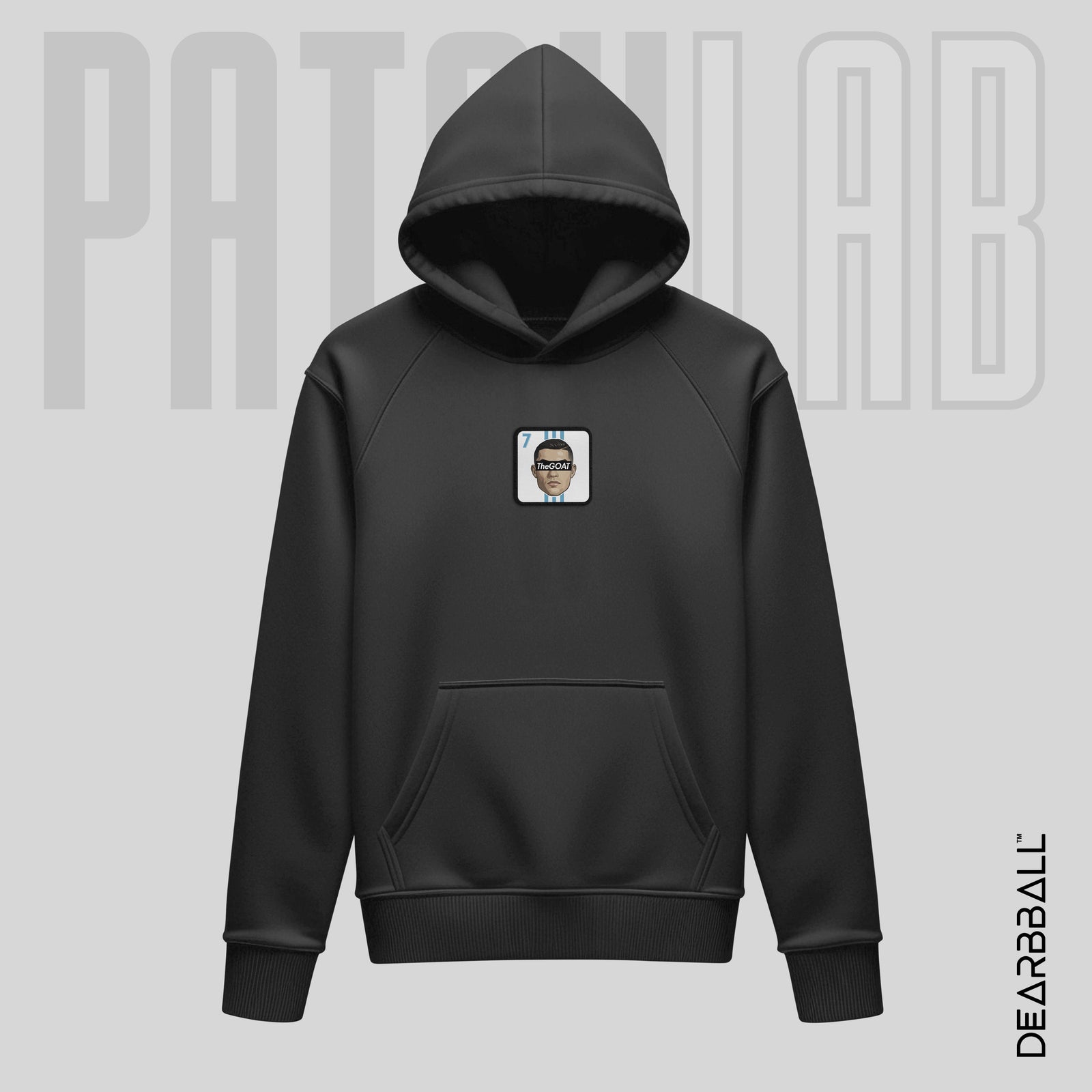 Hettegenser 3/4 Glidelås PatchLab