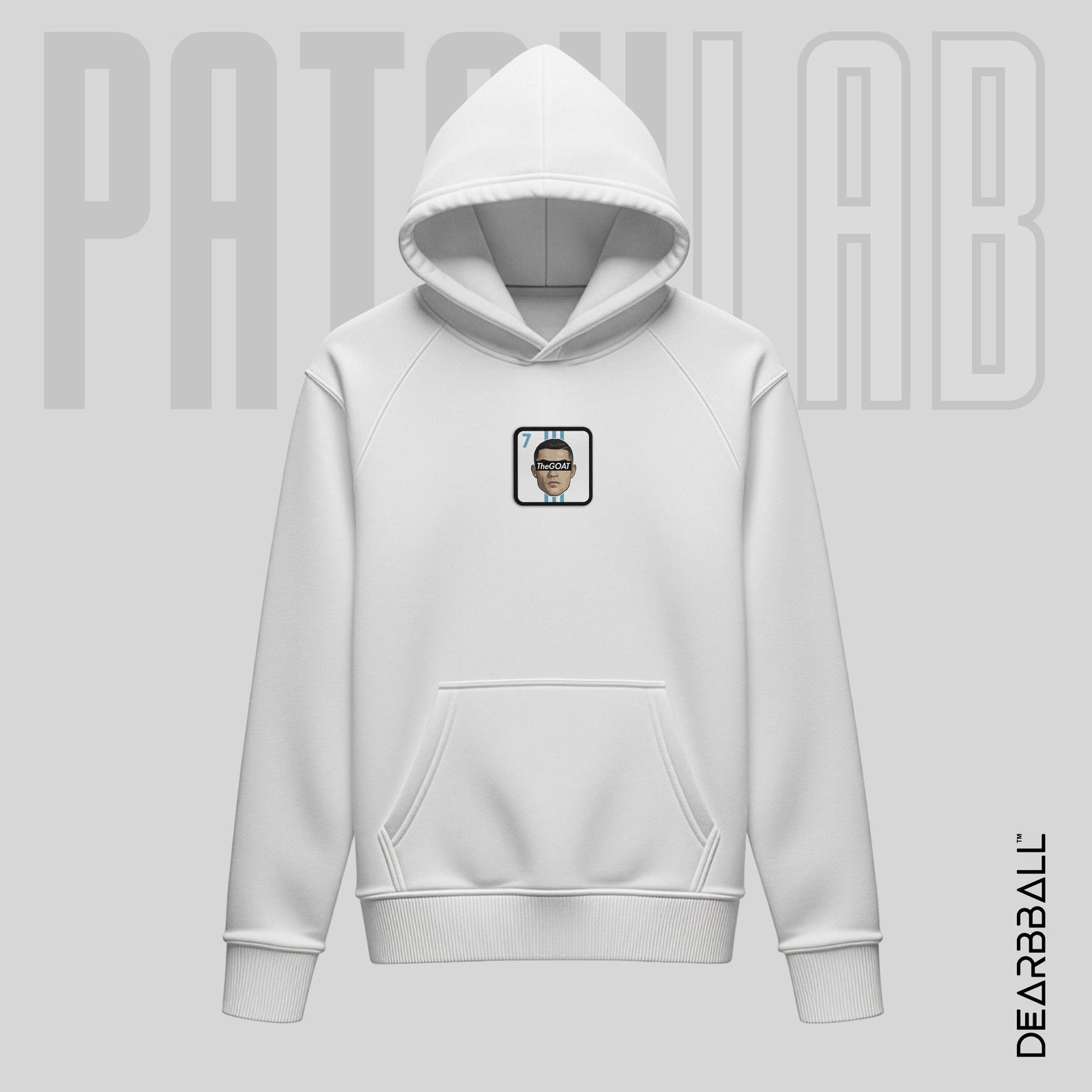Hettegenser 3/4 Glidelås PatchLab