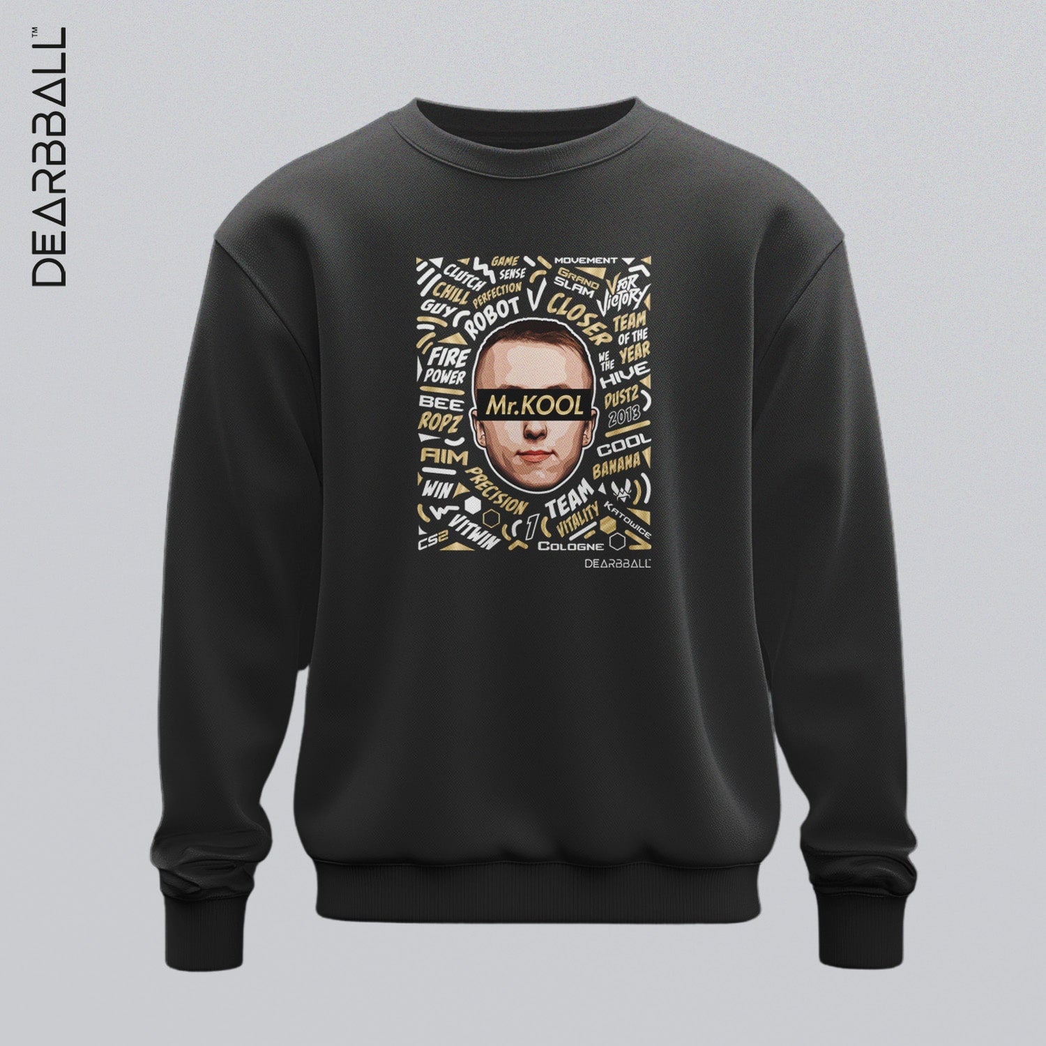 DearBBall Sweatshirt - ROPZ Mr.KOOL Words Matter VITALITY