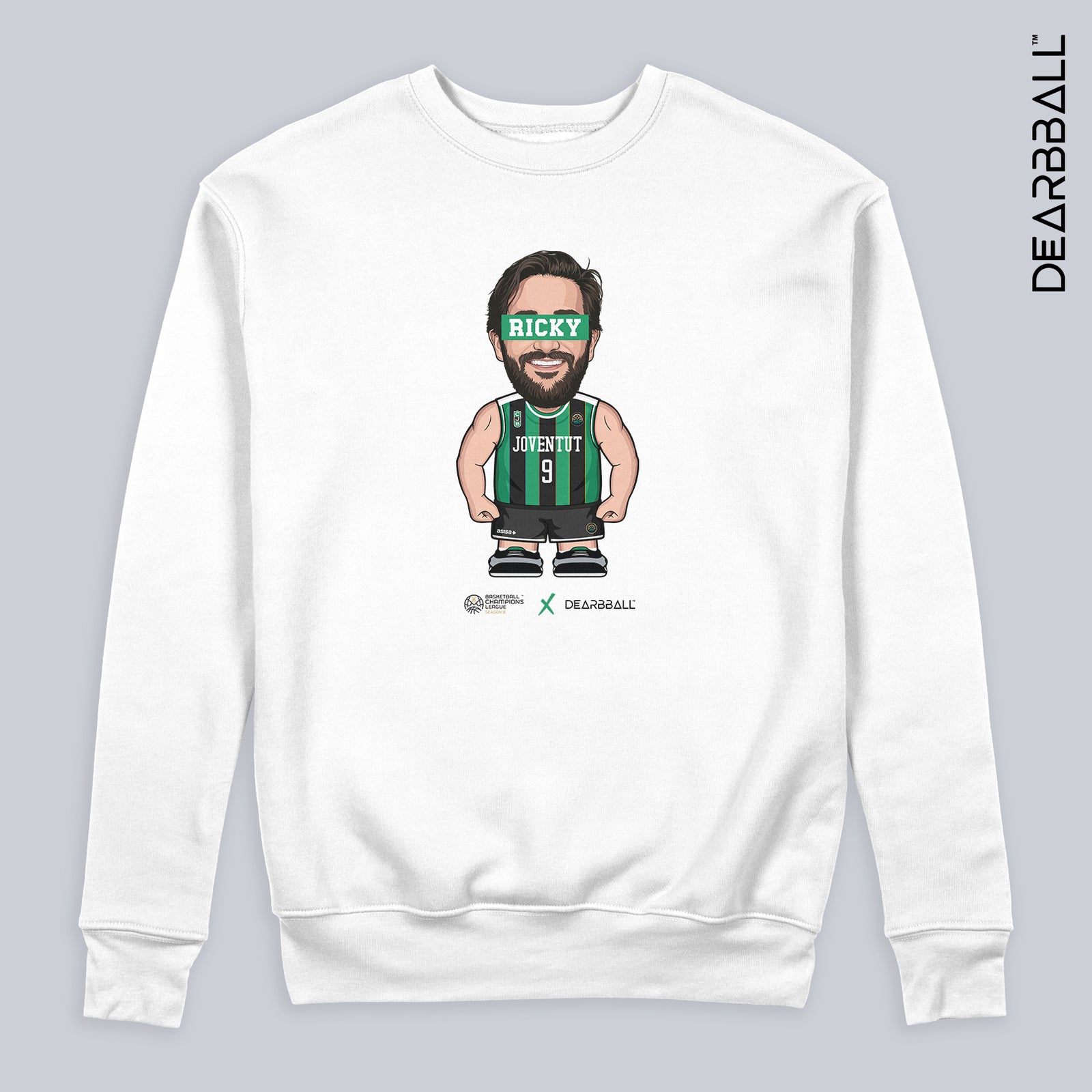Sweatshirt DearBBall - RICKY Edição Mini Jogador BCL