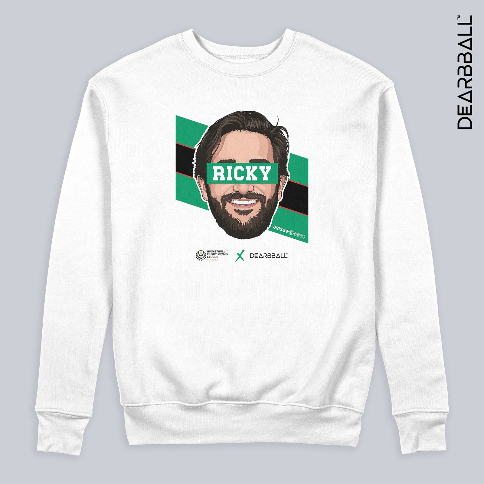 Sweatshirt DearBBall - RICKY Edição Riscas BCL