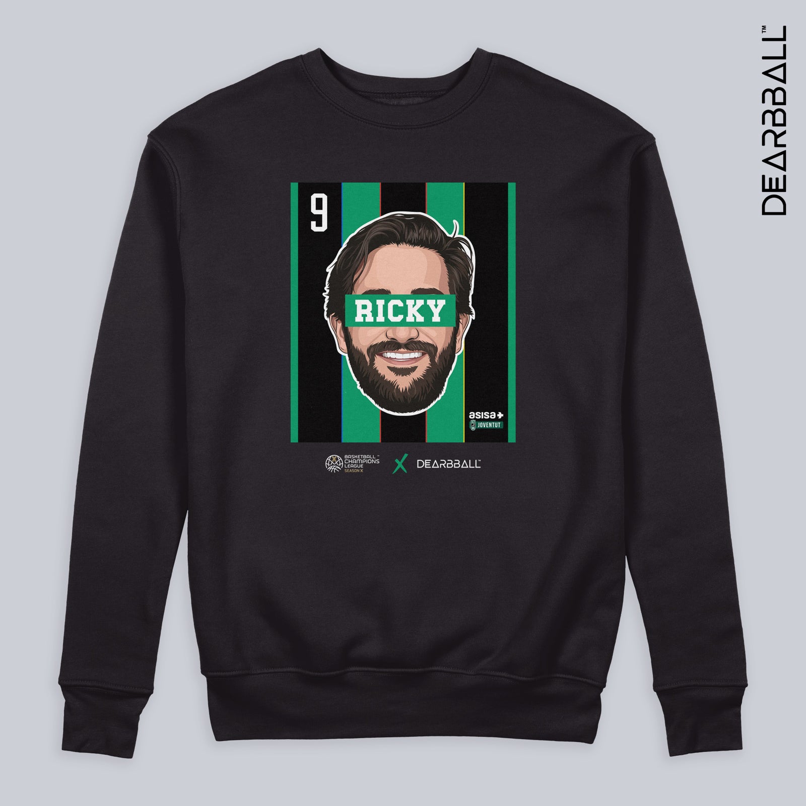 Sweatshirt DearBBall - RICKY Edição Badalona BCL