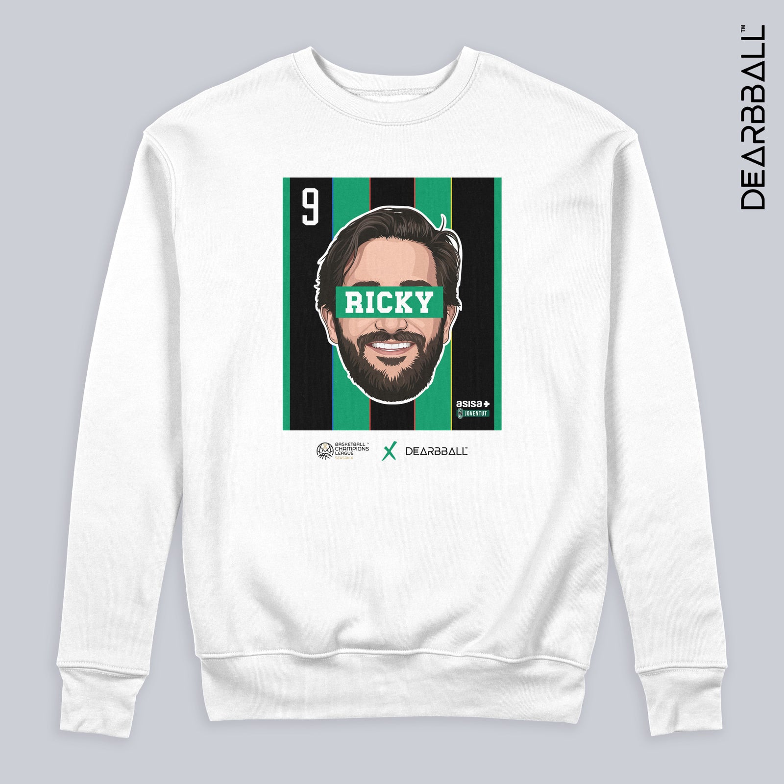 Sweatshirt DearBBall - RICKY Edição Badalona BCL