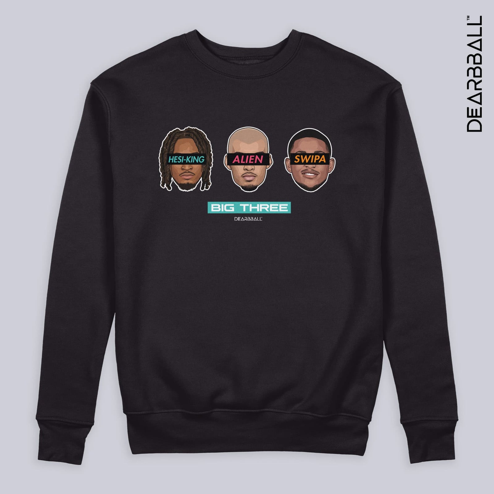 Sweatshirt DearBBall - Edição BIG THREE San Antonio