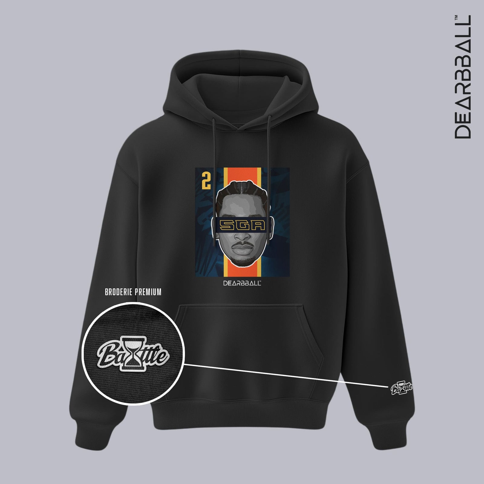 Sweat à Capuche DearBBall - Edição Premium SGA OKC BOG