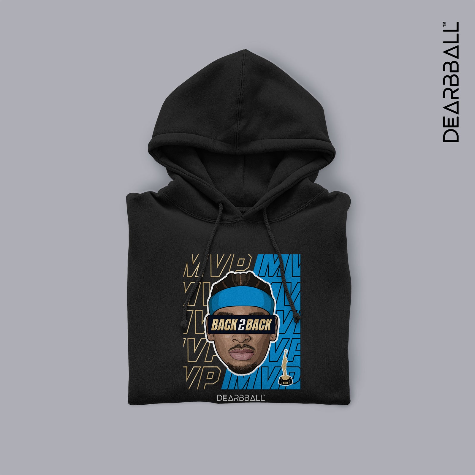 DearBBall Hoodie - SHAI Back2Back MVP 2026 Edition