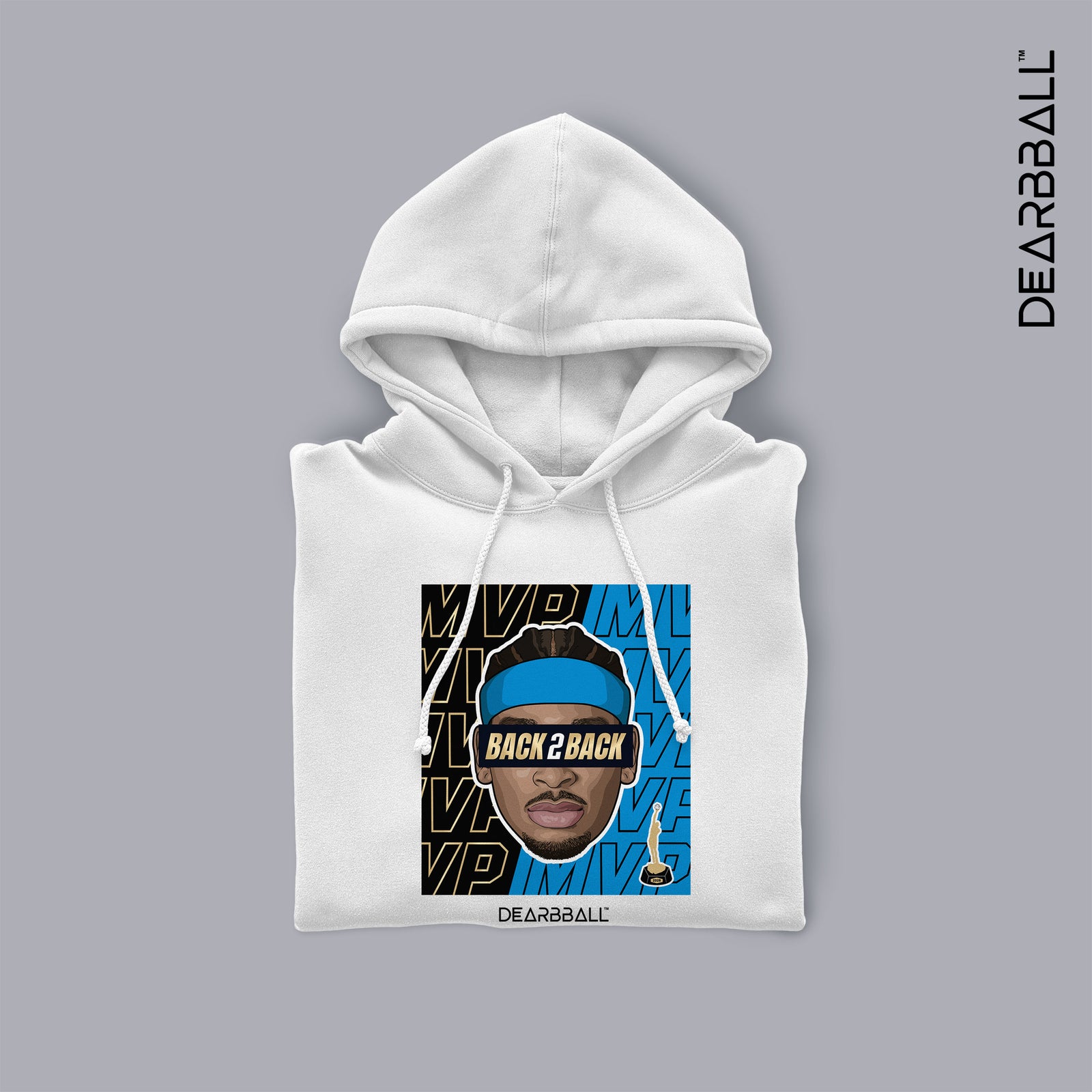 DearBBall Hoodie - SHAI Back2Back MVP 2026 Edition