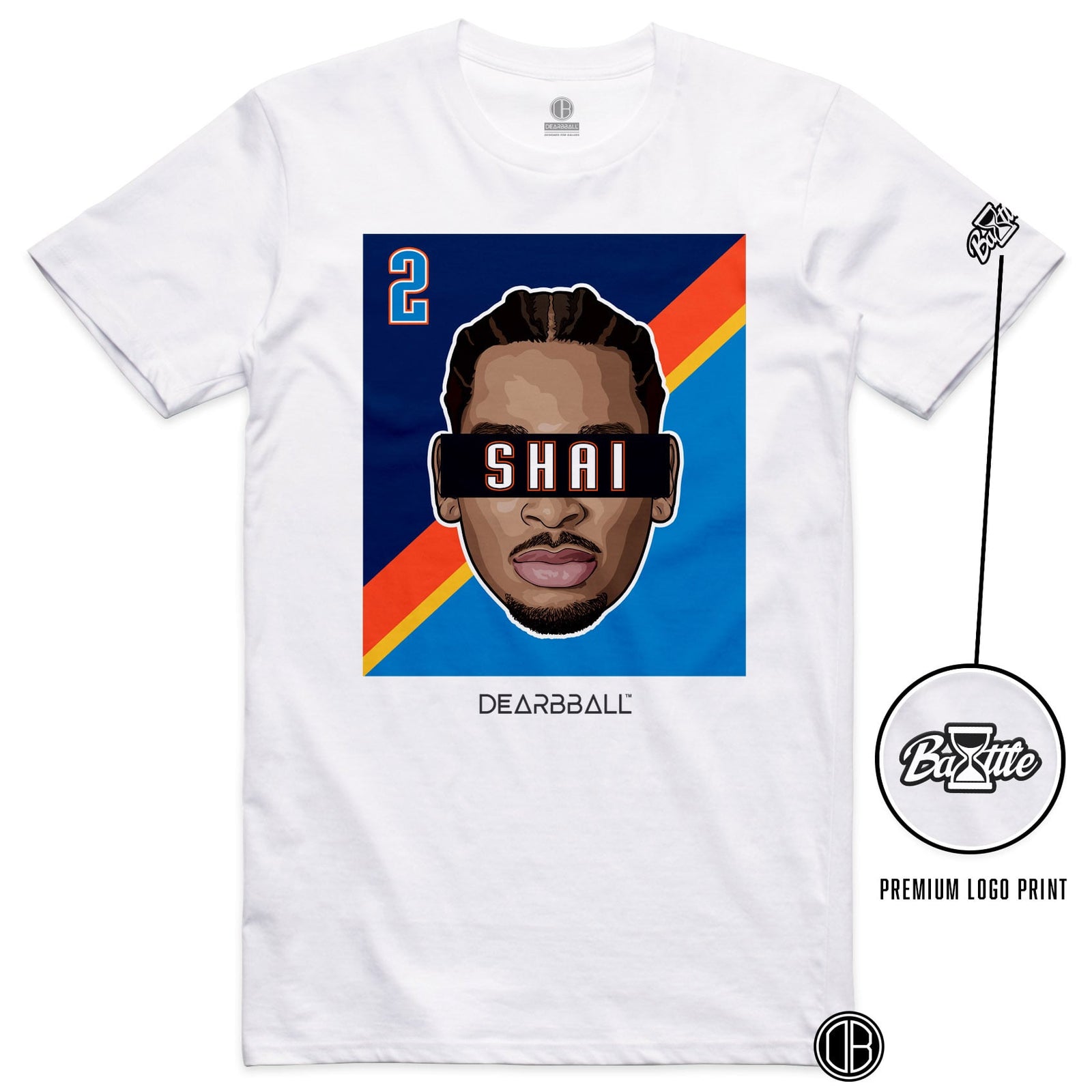 DearBBall Pack 4 T-Shirts - SHAI MVP Edition