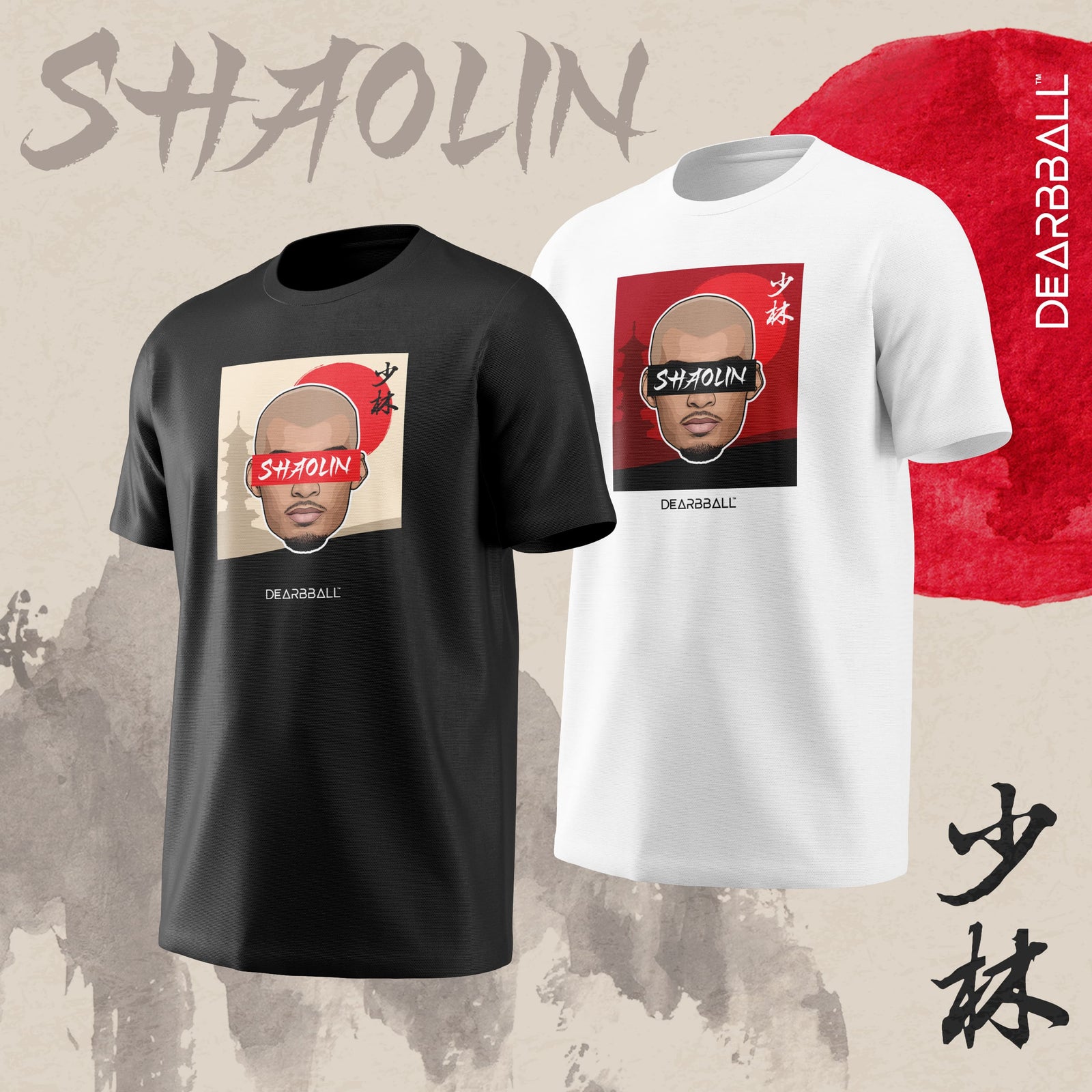 🔒 T-Shirt DearBBall - Edizione SHAOLIN Asia