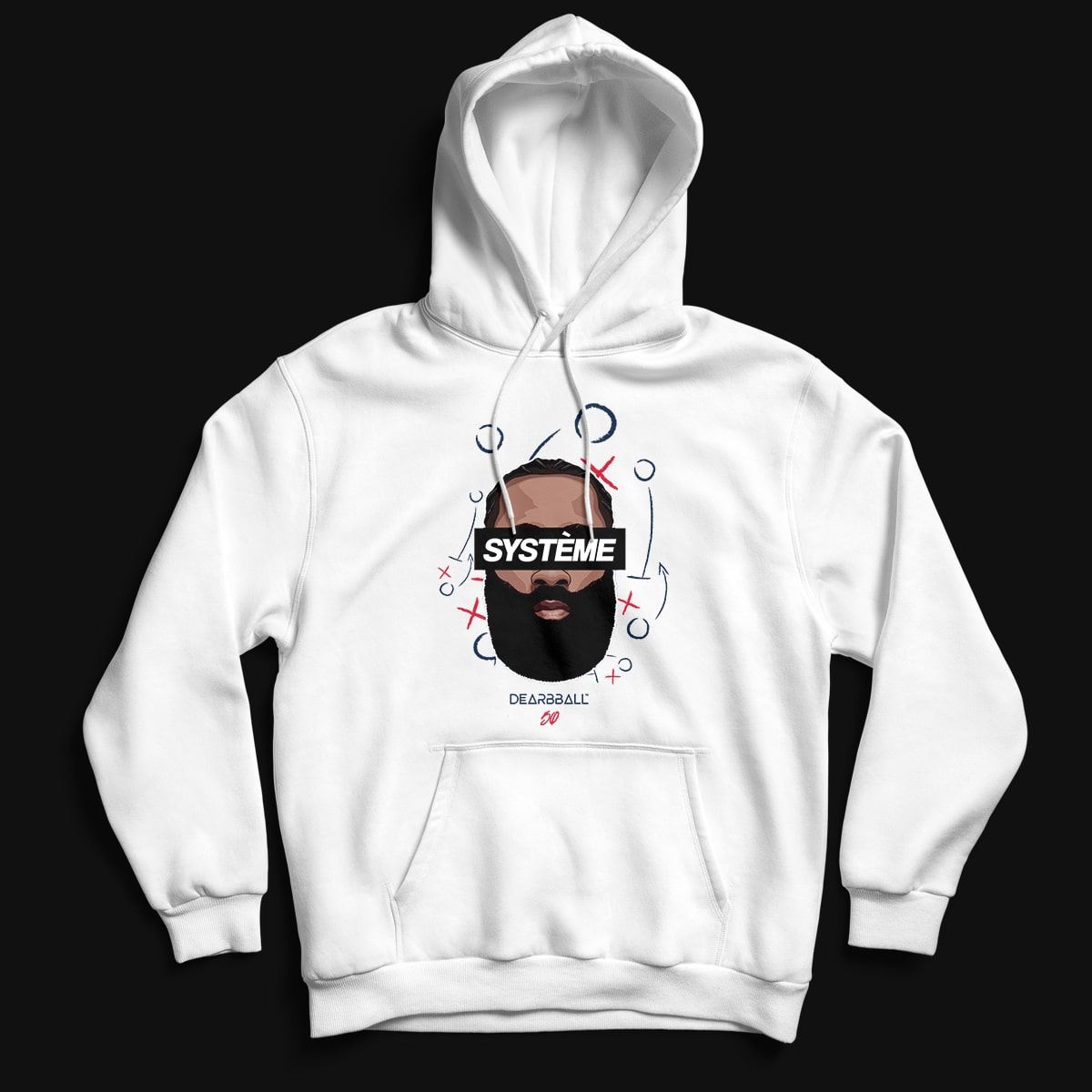 DearBBall Sweat à Capuche - SYSTEME x 50 Nuances Edition