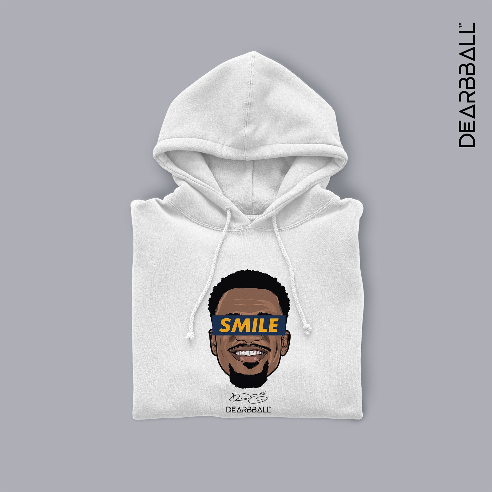 Sweatshirt com Capuz DearBBall - Edição ENNIS SMILE