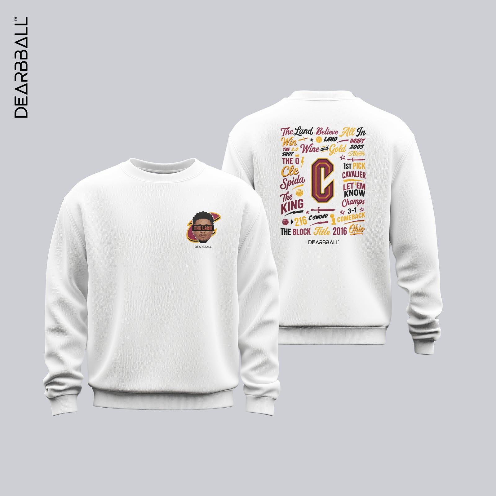DearBBall Sweat Premium - SPIDA The Land Words Matter Edition