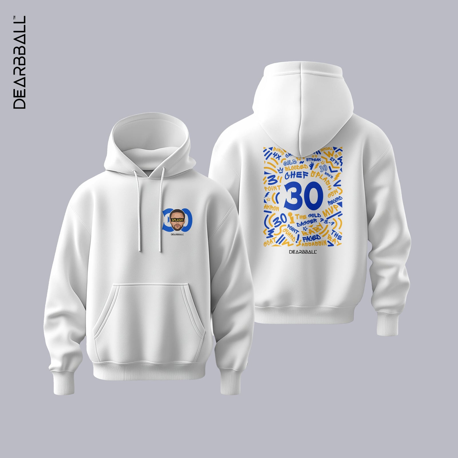 DearBBall Premium Hoodie - Splash 30 Words Matter Edition