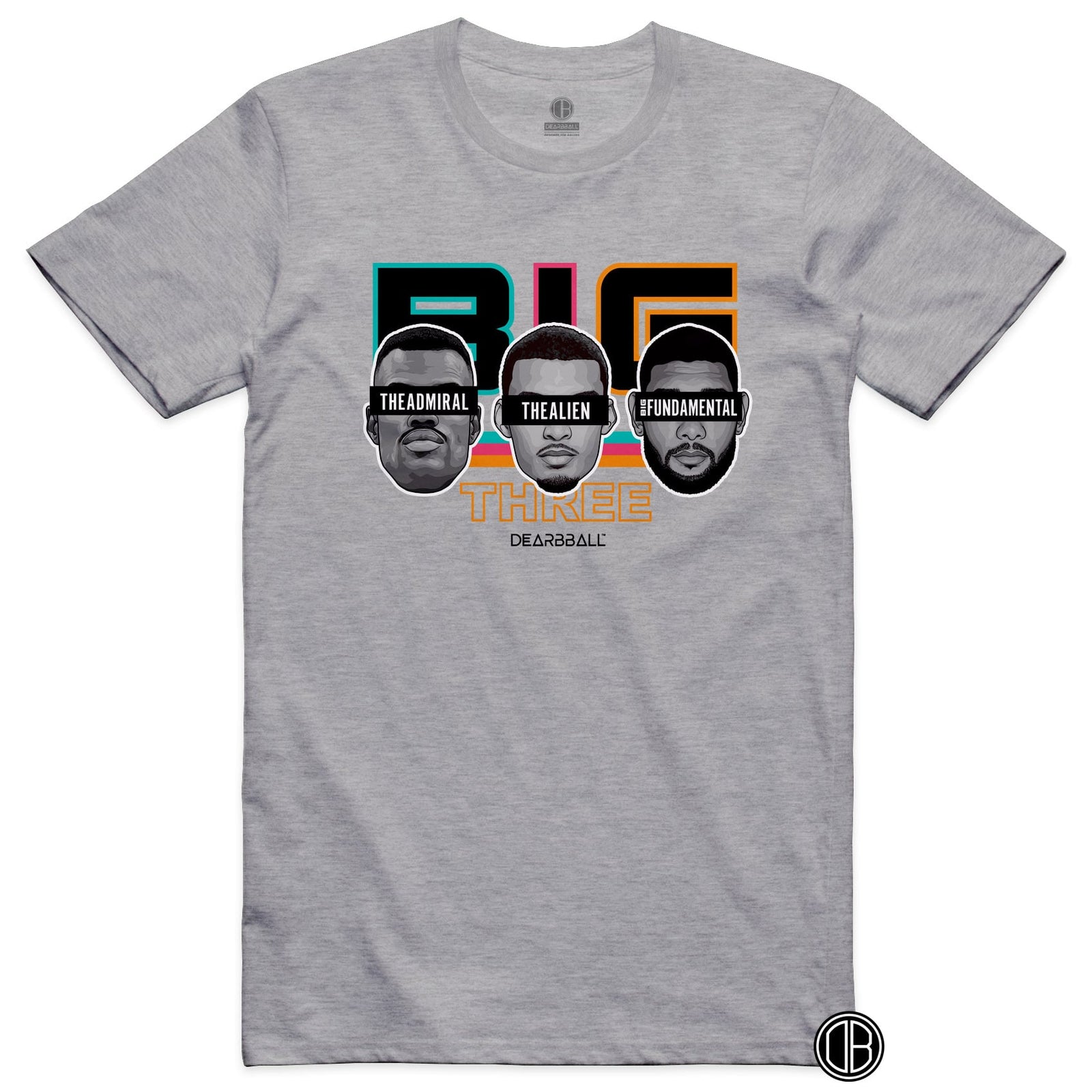 DearBBall T-Shirt - BIG 3 San Antonio Edition