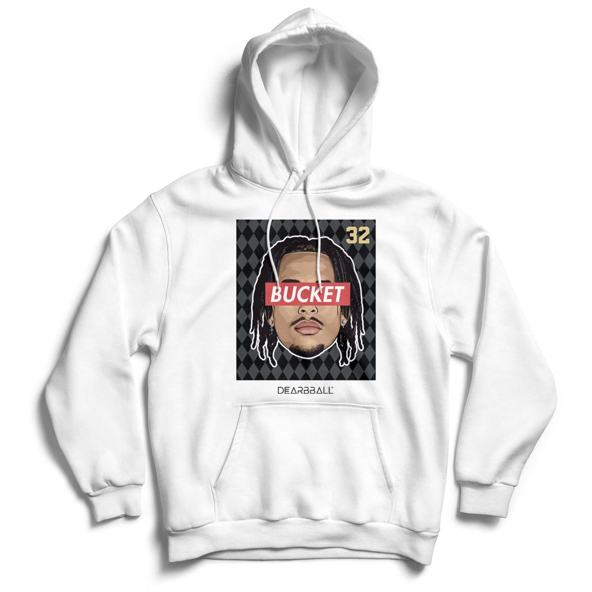 DearBBall Kapuzenpullover - BUCKET Principauté Schwarz Edition