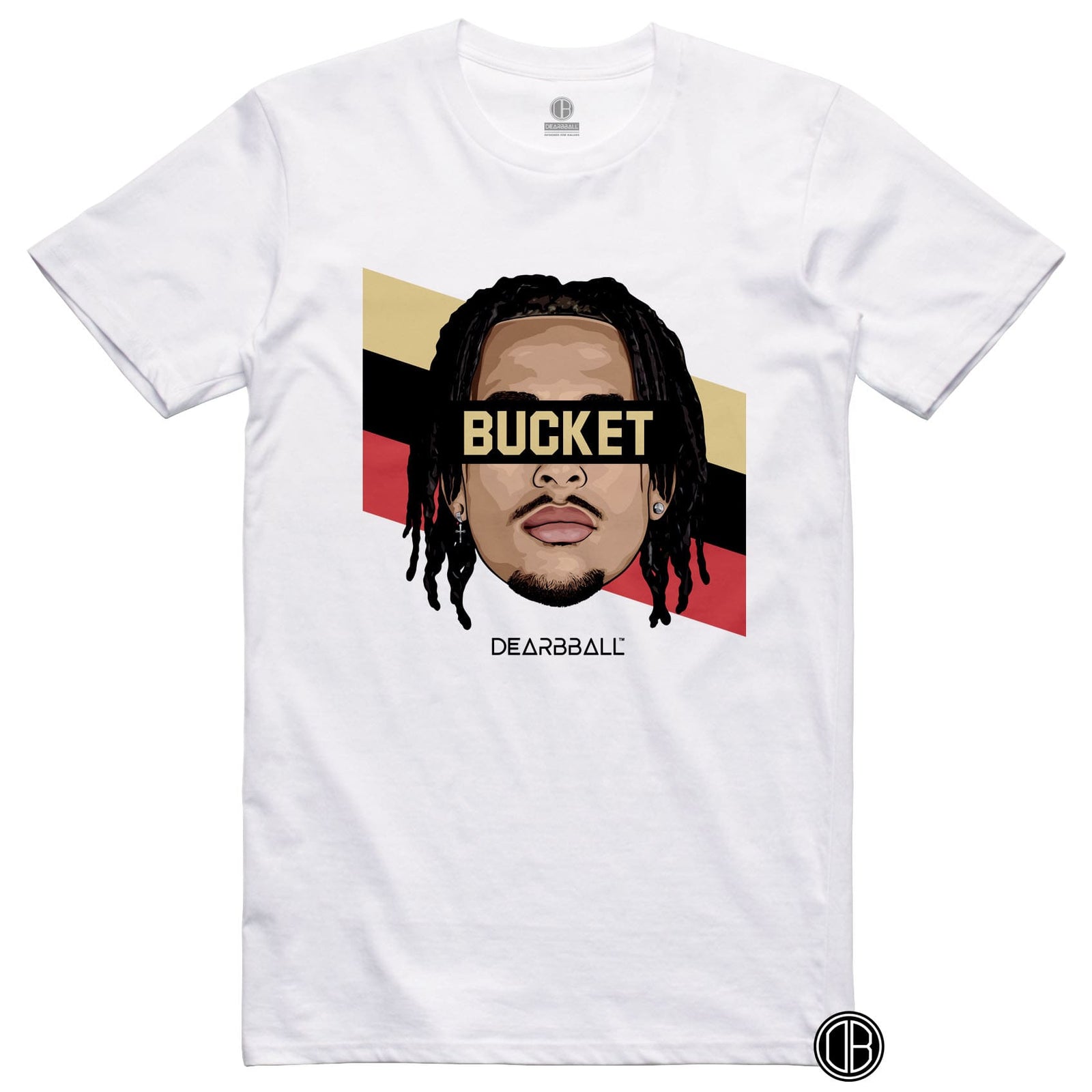 DearBBall T-skjorte - BUCKET Stripes-utgave