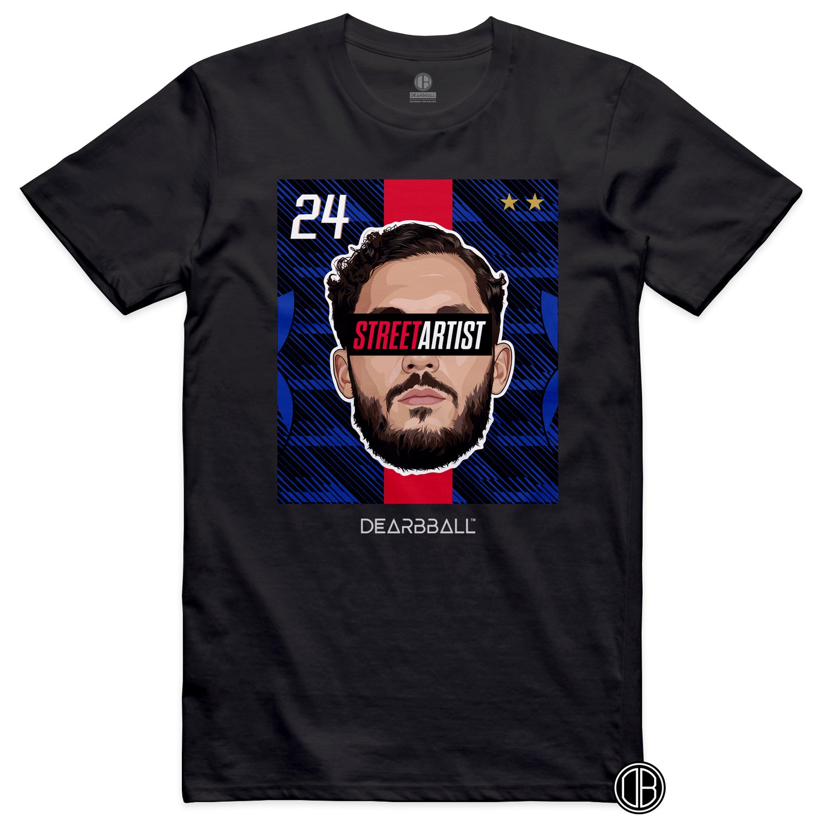 T-Shirt DearBBall - STREET ARTIST Midnight CDM Edition