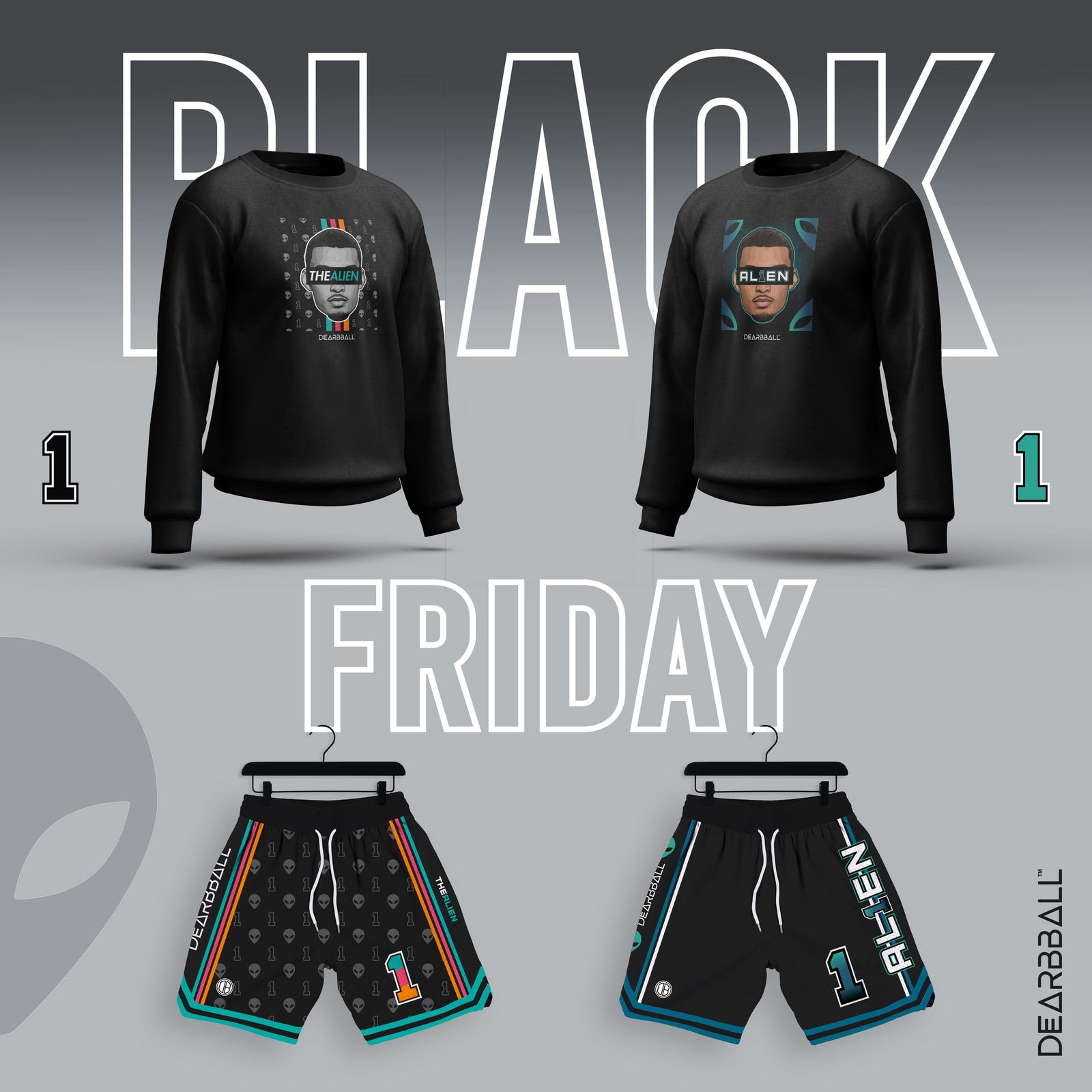 DearBBall SweatShirt - AL1EN Edition