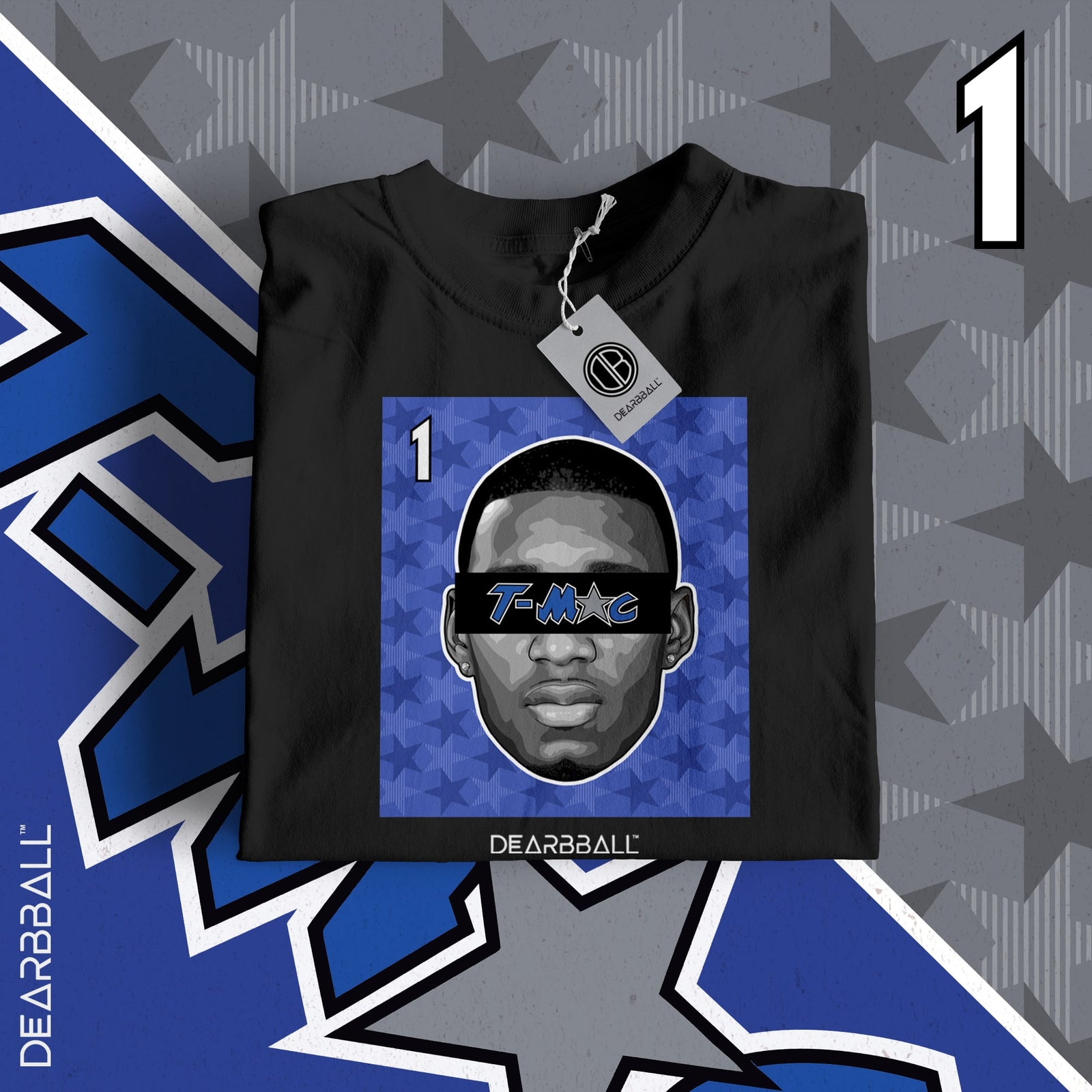 DearBBall Ensemble Kortermet T-skjorte - T-MAC Magic-utgave